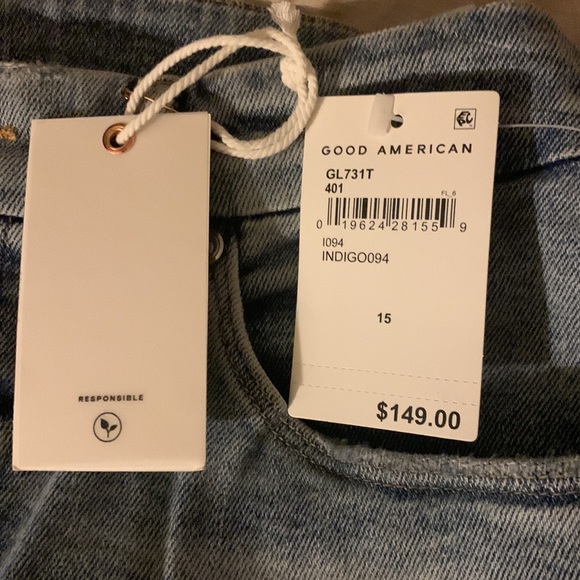 Good American - GOOD LEGS | INDIGO094 - INDIGO094 / Size 15 Plus - Picture 3 of 3